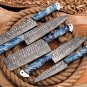 Handmade Knives | Damascus Steel Chef's Knife Set | Perfect Gift | Cooking Set