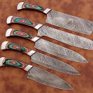 Handmade Knives | Damascus Steel Chef's Knife Set | Perfect Gift | Cooking Se