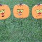 Halloween Pumpkins Yard Art larger size