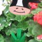 Cow garden flower wood
