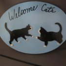 Welcome Cats kittens Sign