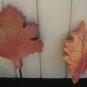 2  Wood leaves Fall decoration