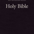 NIV, Single Column Pew and Worship Bible , , Black