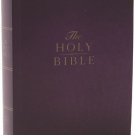 KJV Compact Bible W/ 43,000 Cross References, Purple Softcover, Red Letter, Comfort Print : Holy Bi