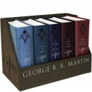 A Game of Thrones Leather Cloth Boxed Set : A Game of Thrones, a Clash of Kings, a Storm of Swords,