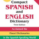 Vox Compact Spanish and English Dictionary, Third Edition ()