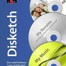 Disketch CD/DVD Create Disc Label Making Software