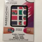 Sassy + Chic Nail Art 10 French &10 Full Purple Pink Green Spring!! New