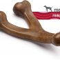 Benebone Wishbone Durable Dog Chew Toy for Aggressive Chewers, Real Bacon, Made in USA, Medium