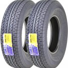 2 New WINDA Trailer Tires ST235/80R16 Radial 10PR Load Range E w/Side Scuff Guard