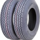 2 Premium Free Country Trailer Tires ST225/75D15 H78-15 Deep Tread - 11022