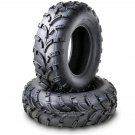 Set 2 WANDA AT MASTER ATV/UTV Tires 24x8-12 24x8x12 6 ply P373 - 10202