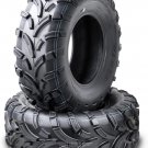 Set of 2 New WANDA ATV/UTV Tires 25x10-12 /6PR P373 - 10244
