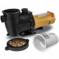 XtremepowerUS 1.5HP Inground Pool Pump 5280GPH 1.5" NPT Inlet/Outlet 220V Dual Speed