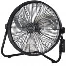Lasko 20" 3-Speed Pivoting High Velocity Utility Floor or Wall Mount wan with Remote, H20685, Black