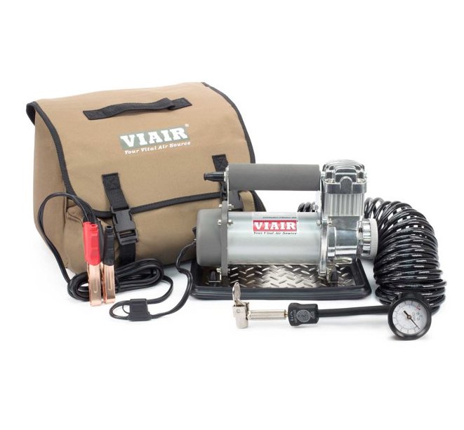 VIAIR 400P Portable Compressor Kit (12V, 33% Duty, 150 PSI, 40 Min. @ 30 PSI)