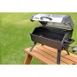 Martin 14,000 BTU Portable Propane Bbq Gas Grill with Support Legs & Grease Pan