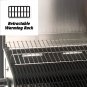 Martin 14,000 BTU Portable Propane Bbq Gas Grill with Support Legs & Grease Pan