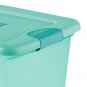 Sterilite 25 Quart Fresh Scent Stackable Plastic Storage Box Container (12 Pack)