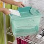 Sterilite 25 Quart Fresh Scent Stackable Plastic Storage Box Container (12 Pack)