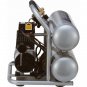California Air Tools 4610S Ultra Quiet & Oil-Free 1.0 Hp, 4.6 Gal. Steel Twin Tank Air Compressor