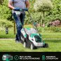 Litheli Cordless Lawn Mower 13 Inch, 5 Heights, 20V Electric Lawn Mowers for Garden