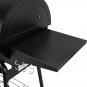 Royal Gourmet CC1830SC Charcoal Grill Offset Smoker with Cover, 811 Square Inches, Black