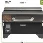 Cuisinart CPG-256 Portable Wood Pellet Grill and Smoker, Black and Dark Gray