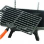Sungmor Small Rectangle Cast Iron Charcoal Grill Stove, 12.4 by 6.8 Inch