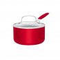 Food Network 10-pc. Nonstick Ceramic Cookware Set COLOR: RED
