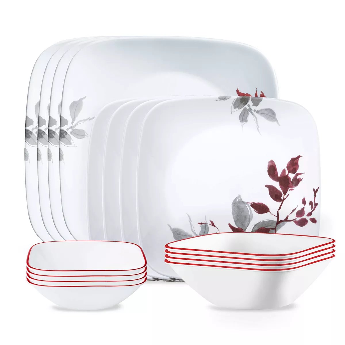 Corelle Kyoto Leaves 16pc. Dinnerware Set