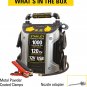 STANLEY J5C09 Portable Power Station Jump Starter, 1000 Peak Amp Battery Booster