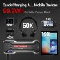 AUTOGEN Car Jump Starter 4500A 99.9WH with 12V Socket Portable Battery Charger Booster Pack