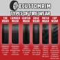 2-Pack eCustomrim Rainier Radial Trailer Tire ST235/80R16 LRE 3520 Lb. 80 PSI