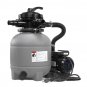XtremepowerUS 12" Sand Filter Above-Ground Pool Pump Swimming Pool with Stand