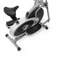 Plasma Fit Elliptical Machine Cross Trainer 2 in 1 Exercise Bike Cardio Fitness Home Gym Equipment