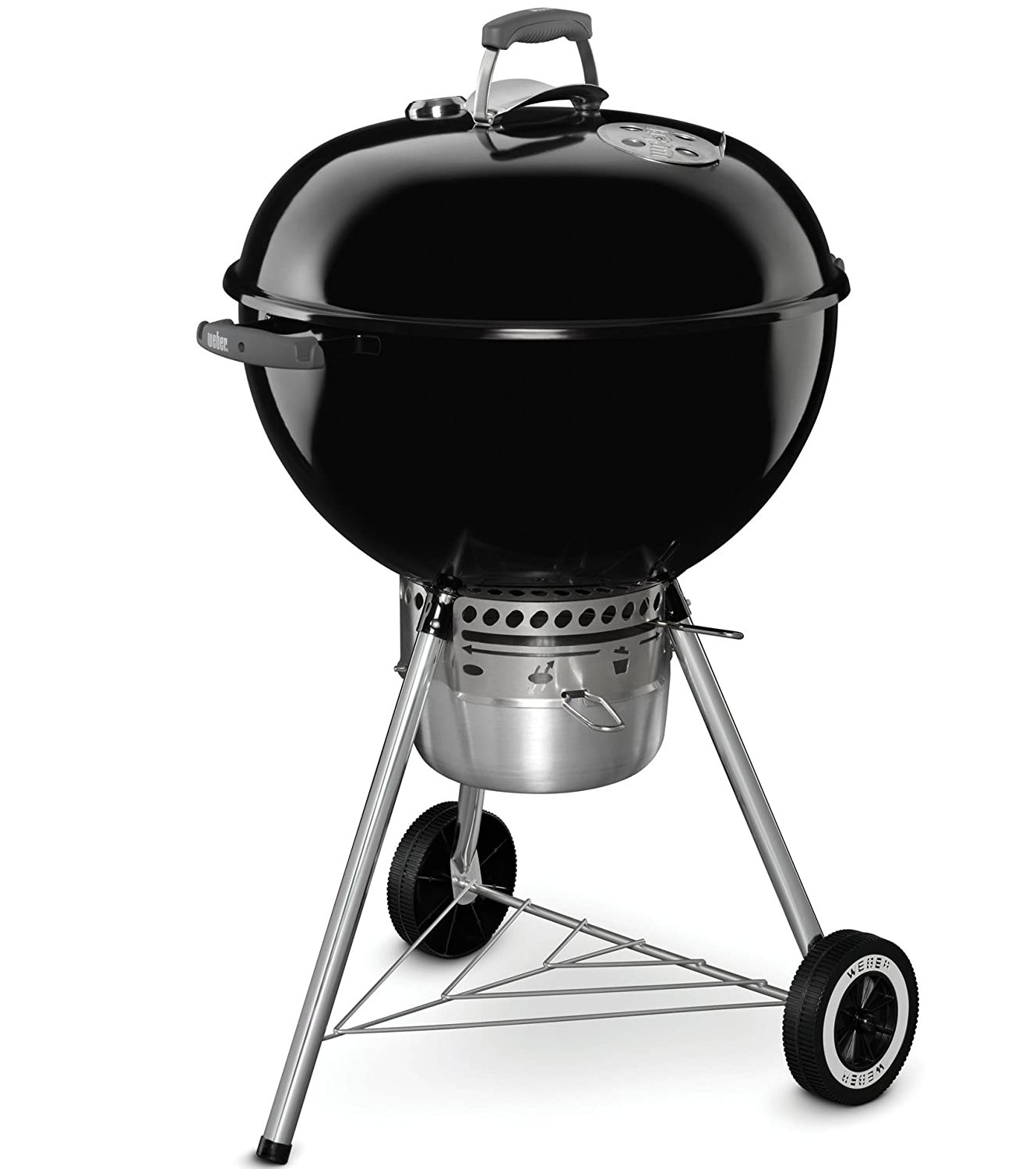 Weber Original Kettle Premium Charcoal Grill, 22-Inch, Black