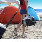 Pulsar 1,200W Carrying Handle, PG1202SA Gas-Powered Portable Generator, 1200W, Black/White