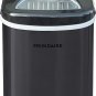 Frigidaire EFIC117-SSBLACK-COM EFIC117-SSBLACK 26 Lbs Portable Compact Maker, Stainless Steel