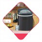 Frigidaire EFIC117-SSBLACK-COM EFIC117-SSBLACK 26 Lbs Portable Compact Maker, Stainless Steel