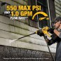 DEWALT 20V Max 550 PSI Power Cleaner (Tool Only), DCPW550B
