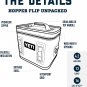 YETI Hopper Flip 12 Cooler with Top Handle, Canopy Green