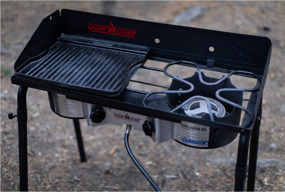 Camp Chef Explorer 14 Deluxe Face Plate 2 Burner Stove