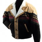 DAKOTA LEATHER SUEDE SOUTHWESTERN JACKET - MED