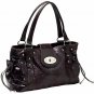 EMBASSY BROWN FAUX SNAKE SKIN SHOULDER BAG PURSE