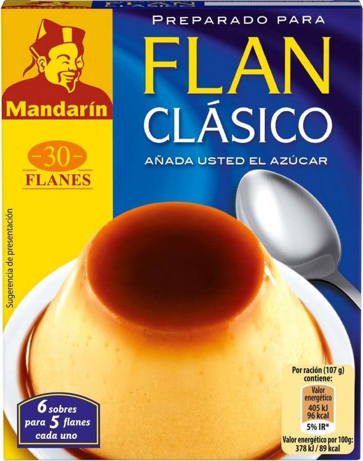 Flan Mandarin Spanish Custard Dessert