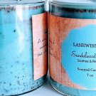 Sandalwood Blue Scented Candles 7 oz Set of 2
