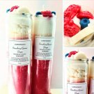 Strawberry Banana Frappe Premium Scented Candles 2 Jars
