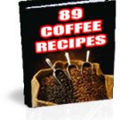Coffee Recipes e-book with resell rights