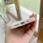 10pcs Luxury Pure White Color Smart Phone Cover For iPhone 14 Plus Pro Max